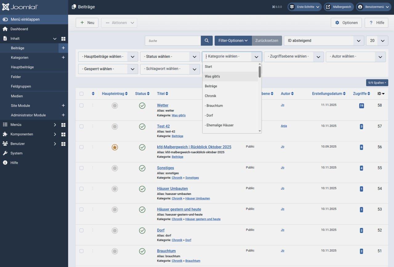 Joomla 6 Screenshot